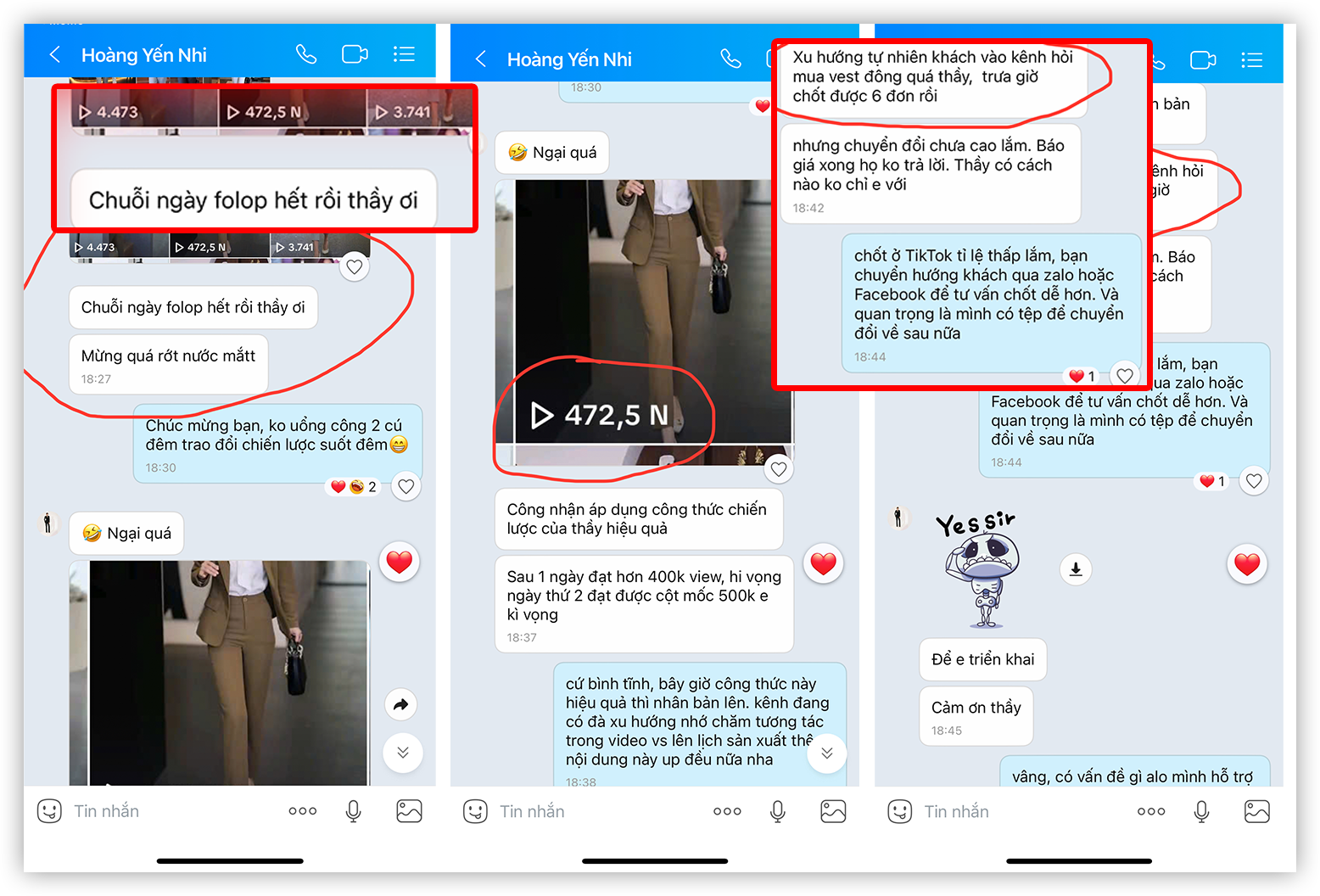 Feedback trực tiếp